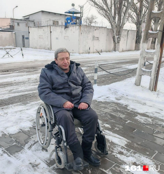 Руслан Пеливанов после освобождения | Источник: Ирина Бабичева / 161.RU