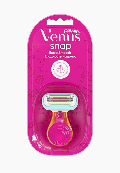 Компактный станок для бритья Gillette VENUS Snap EMBRACE