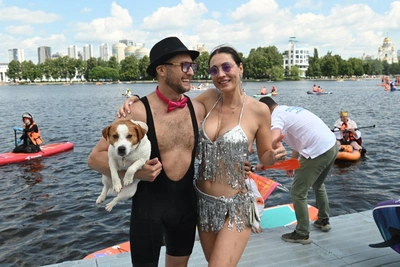 Звёзды SUP-фестиваля: питомцы получили спецпризы