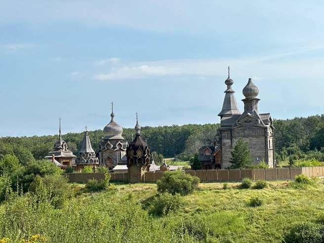 «Новый Иерусалим» сгорел в Белгородской области после атаки ВСУ | Источник: телеграм-канал «Настоящий Гладков»