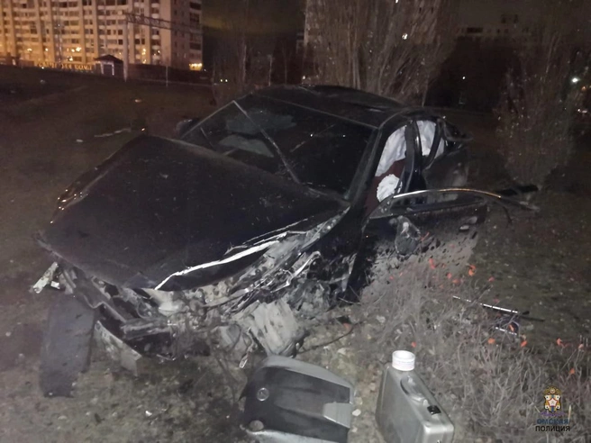 «Лексус» стоимостью порядка трех миллионов рублей восстановлению не подлежит | Источник: областная Госавтоинспекция