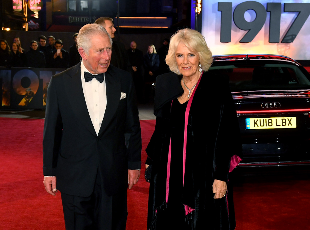 Светский выход: Чарльз и Камилла на премьере фильма в Лондоне | marieclaire.ru