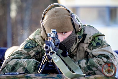 Снайперы Росгвардии отработали стрельбы на учебном сборе