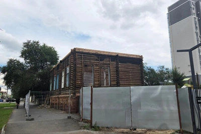 В Кургане реставрируют дом XIX века