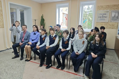 Поездка следователей и кадетов в Покровское