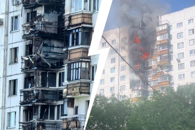 Трое пострадавших при пожаре в Солнцево из-за капремонта