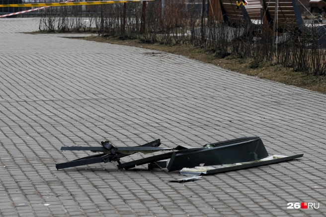 Силы ПВО сбили дрон над Ставропольем ночью с 2 на 3 ноября | Источник: Артём Устюжанин / MSK1.RU