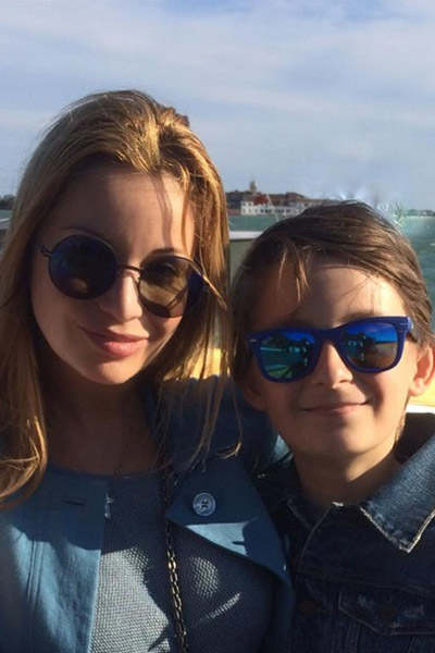 Ольга с сыном отметили в Италии его 13-летие
