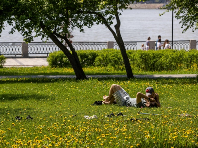 Ясная погода в этот день считается предвестником тёплого мая и лета. | Источник: Александр Ощепков / NGS.RU