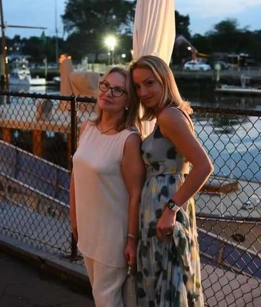 Екатерина Добрынина с мамой