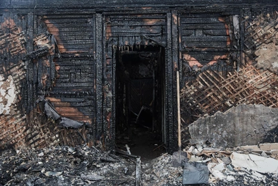 Мужчина погиб при пожаре в доме в новогоднюю ночь