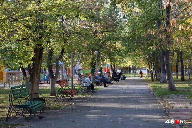 В Детском парке  | Источник: Юлия Король / 45.RU
