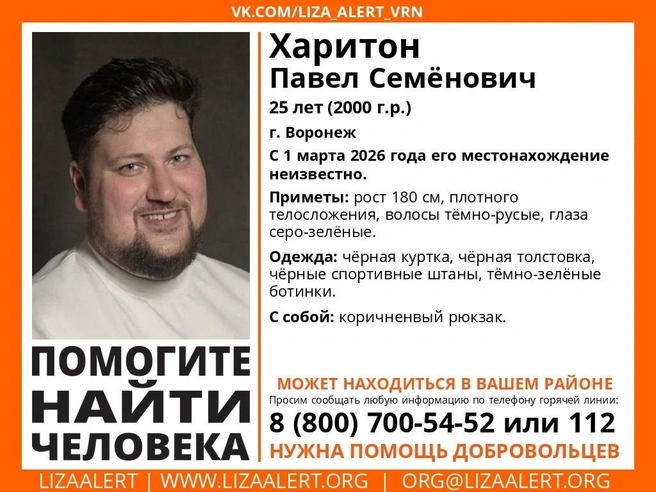 Источник: поисковый отряд «ЛизаАлерт» / Vk.com