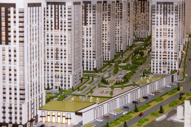 Благоустройство жилого комплекса напоминает Петергоф или Екатерининский сад  | Источник: Инна Кузнецова