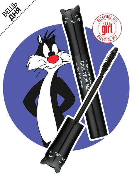 Тушь для ресниц Cats Wink Mascara Volume&Longlash, Tony Moly