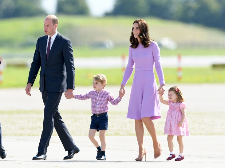 Семья герцогов Кембриджских в Германии, 21 июля 2017 года