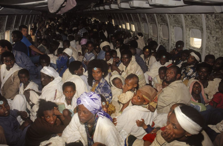 История одной фотографии: максимальное количество пассажиров в самолете, май 1991 года