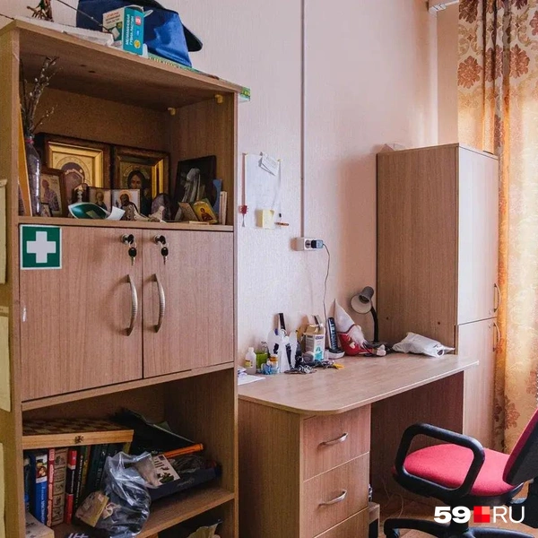 В каждой комнате есть место для учебы | Источник: Тимофей Калмаков