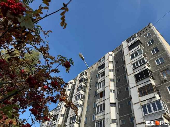 Не припомним, где ещё в Екатеринбурге есть похожие балконы | Источник: Анастасия Баранова / E1.RU