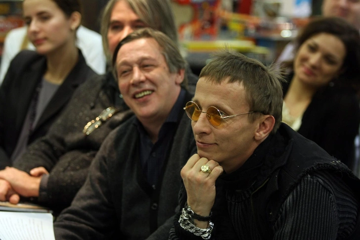 Михаил Ефремов и Иван Охлобыстин