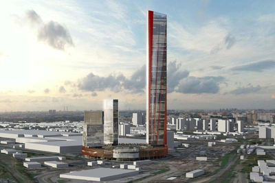 В Москве построят 415-метровый небоскреб с парком