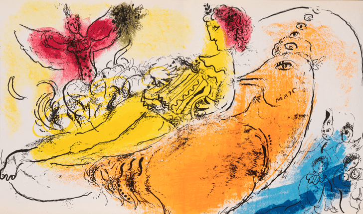 Выставка-посвящение Марку Шагалу «В ожидании чуда»