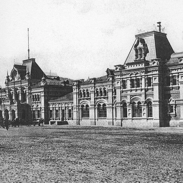 Виндавский вокзал, 1910-е годы | Источник: Danushka via pastvu.com