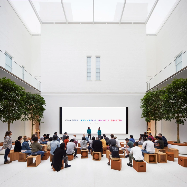 Новый Apple Store по проекту Foster + Partners в Вашингтоне (фото 15)