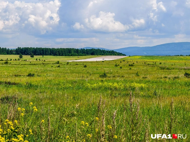 Полосу видно издалека | Источник: Булат Салихов / UFA1.RU
