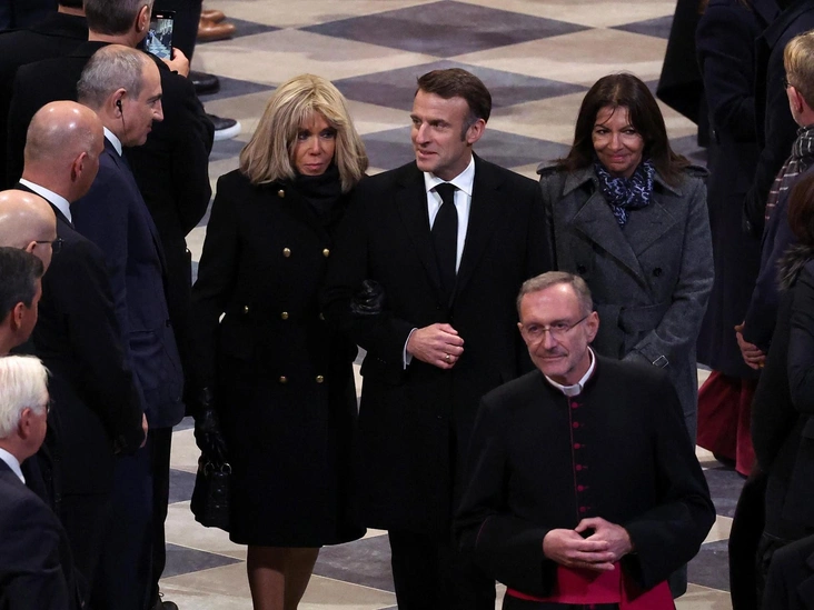 Эмманюэль Макрон и Брижит Макрон