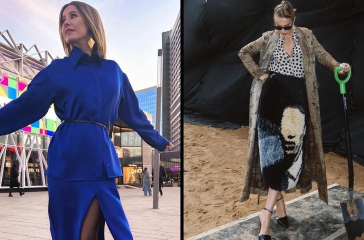 От иконы нулевых к «легкому безумию»: как до неузнаваемости изменился стиль Ксении Собчак