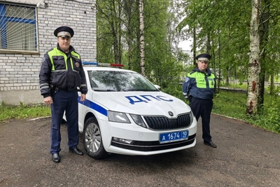 Автомобилист из Мурманской области поблагодарил инспекторов ДПС Лоухи