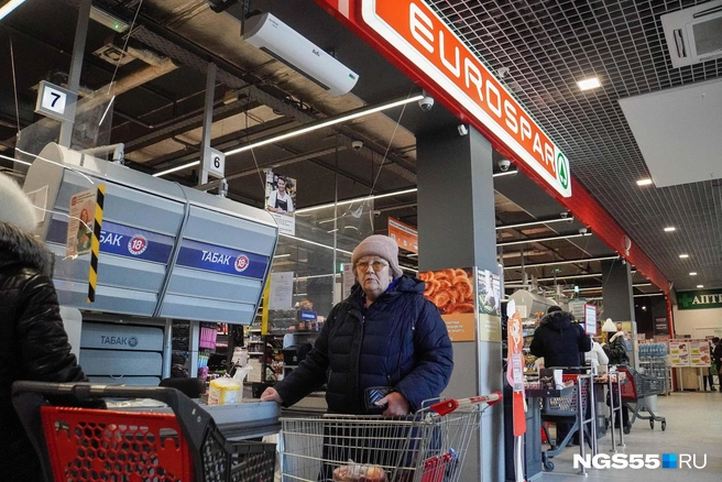 Из Eurospar планируют сделать укрытие | Источник: Евгений Софийчук / NGS55.RU