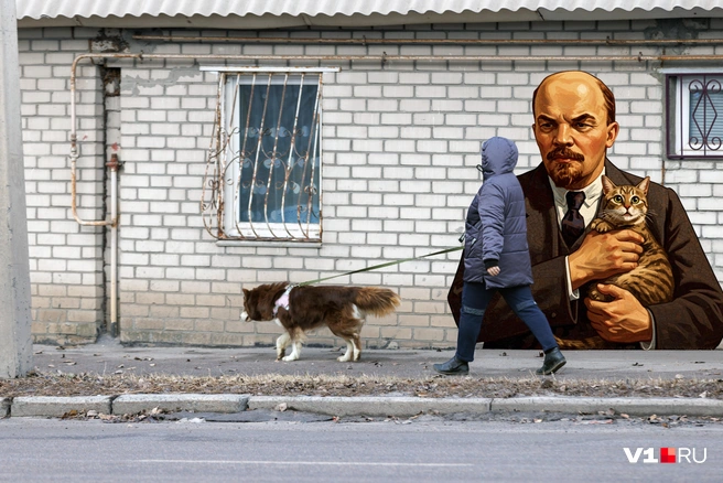 Как вы думаете, кого Ленин любил больше: кошечек или собак? | Источник: Алексей Волхонский / V1.RU