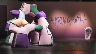 Патрисия Уркиола создала инсталляцию из эко-материалов на Heimtextil