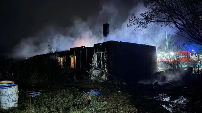 Тела нашли при тушении пожара | Источник: ГСУ СК России по Красноярскому краю и Республике Хакасия / Telegram