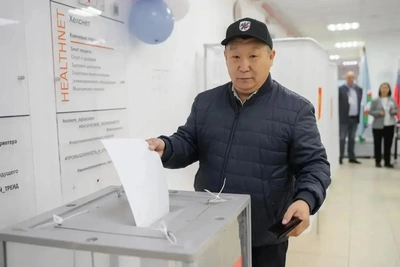 Мэр Якутска одним из первых проголосовал на выборах