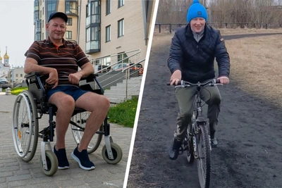 От коляски к велосипеду: история Сергея Бусулаева