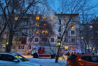 Fire in central Chelyabinsk high-rise hospitalizes two children