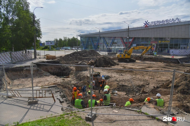 Площадь закрыли в декабре 2023 года | Источник: Иван Митюшёв