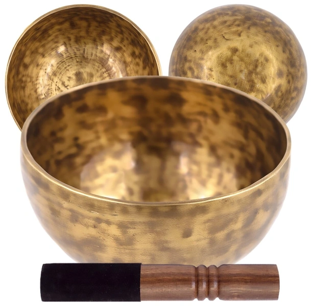Поющая чаша кованая, 16 см, 5-7 металлов, Healingbowl