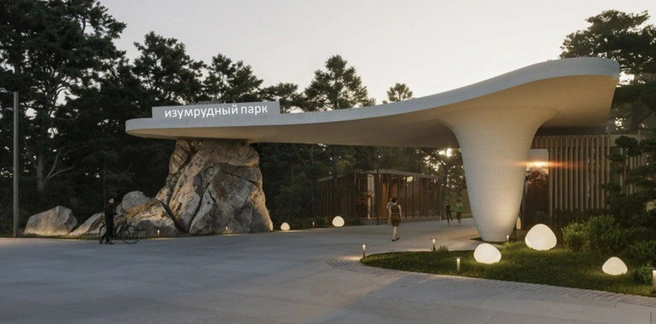 Проект самого парка | Источник: gelenpark.ru