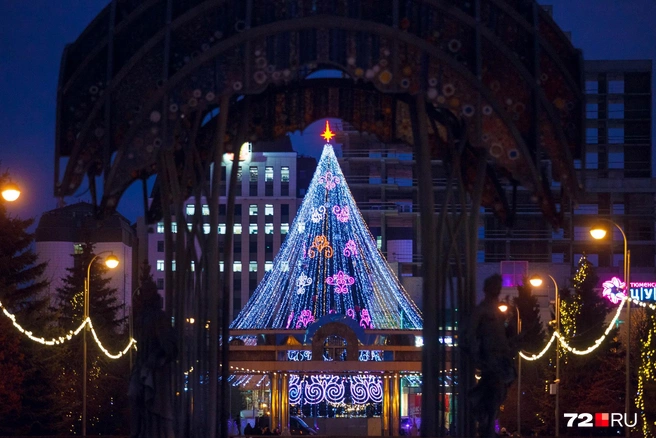 Встретить бой курантов можно будет в двух локациях Тюмени | Источник: Ирина Шарова / 72.RU