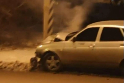 Волжский лихач на «Приоре» учинил ДТП драку и скрылся