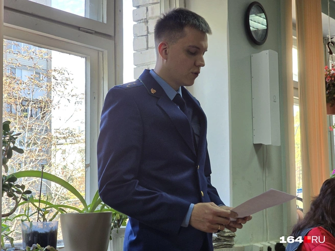 Речь прокурора была краткой | Источник: Семен Коротов-Майбах / 164.RU