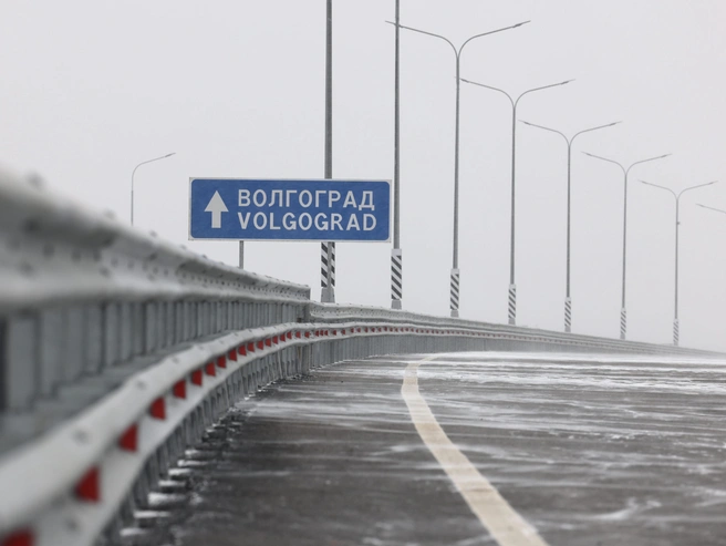Движение автомобилей по мосту будет запущено уже 27 декабря. | Источник: Алексей Волхонский / V1.RU