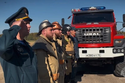 Марий Эл приняла раритетный пожарный ствол