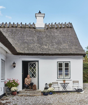 Датскую ферму XVIII века превратили в уютный дом