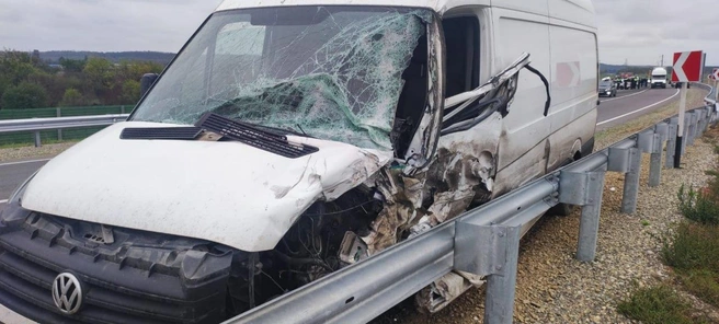 «Газель» столкнулась с тремя машинами | Источник: Госавтоинспекция Ставропольского края