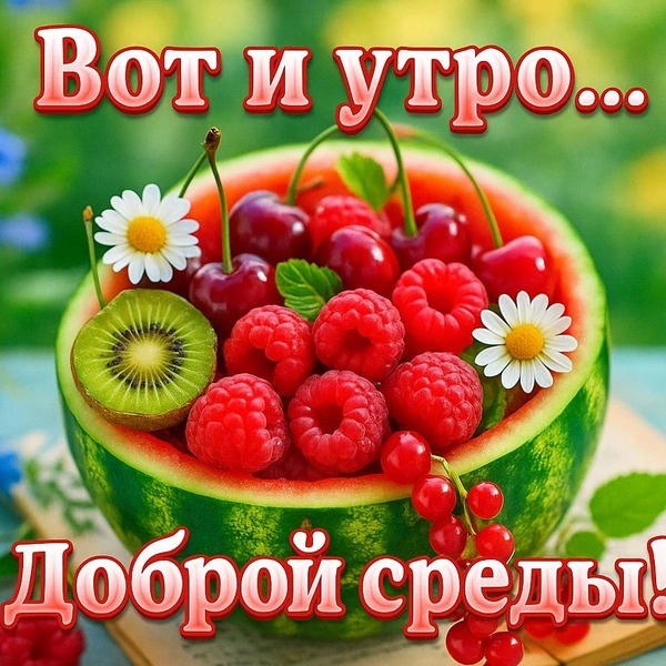 открытка среда, открытка доброй среды, открытки утро среда, открытки с добрым утром среды, открытка доброй летней среды, среда открытки красивые, открытки с летней средой, бесплатные открытки среда, доброй среды открытки красивые | Источник: theDay/DALL-E